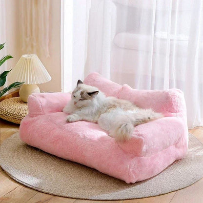 Canapé pour Chat - CatCanapéLit™ - Rose - Chat cocooning
