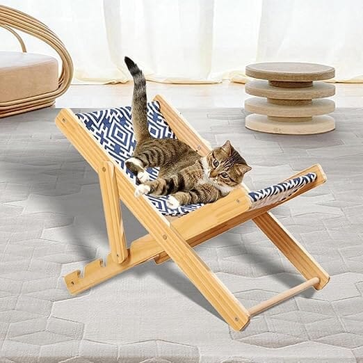 Lit pour Chat - AdjustaNest™ - Canvas - Chat cocooning