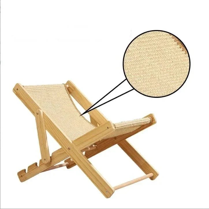 Lit pour Chat - AdjustaNest™ - Sisal - Chat cocooning