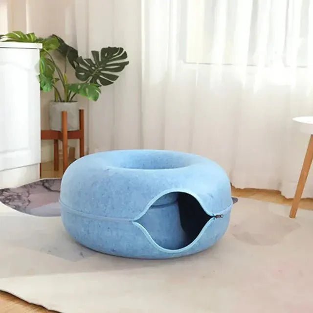 Lit pour Chat - ChatCondo™ - Bleu - Chat cocooning