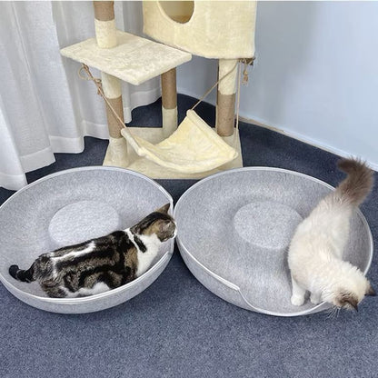 Lit pour Chat - ChatCondo™ - Gris Clair - Chat cocooning