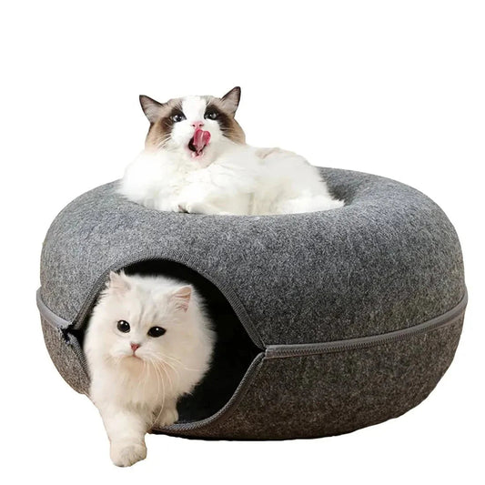 Lit pour Chat - ChatCondo™ - Gris Foncé - Chat cocooning